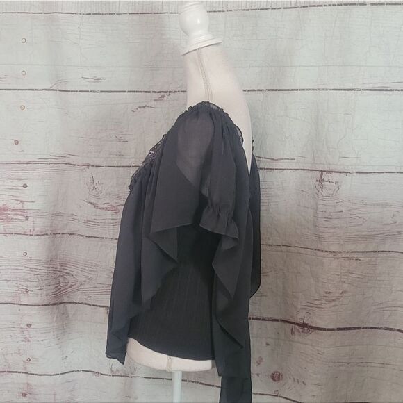 Free People Boho Layered Top Size Small - Picture 2 of 6